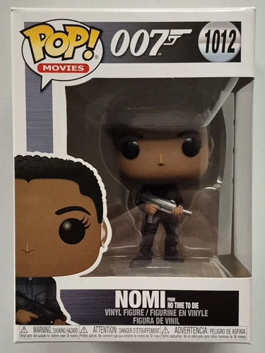 Mint in Mint Box Funko Pop Movies James Bond Nomi from No Time to Die #1012