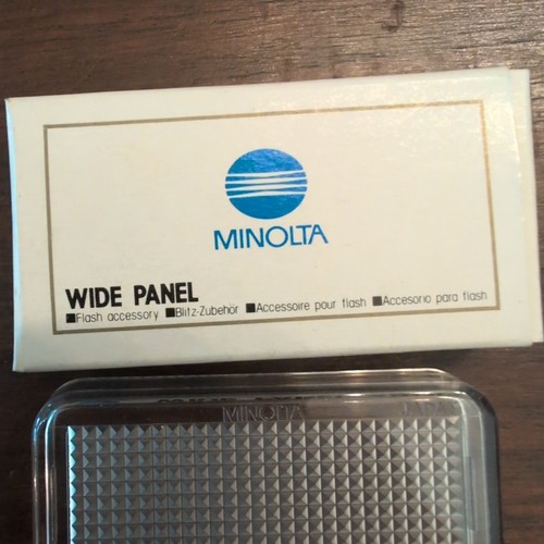 Minolta - Wide-Angle Diffuser Panel - for 280 PX Flash - Open Box Mint Stock - Picture 2 of 5