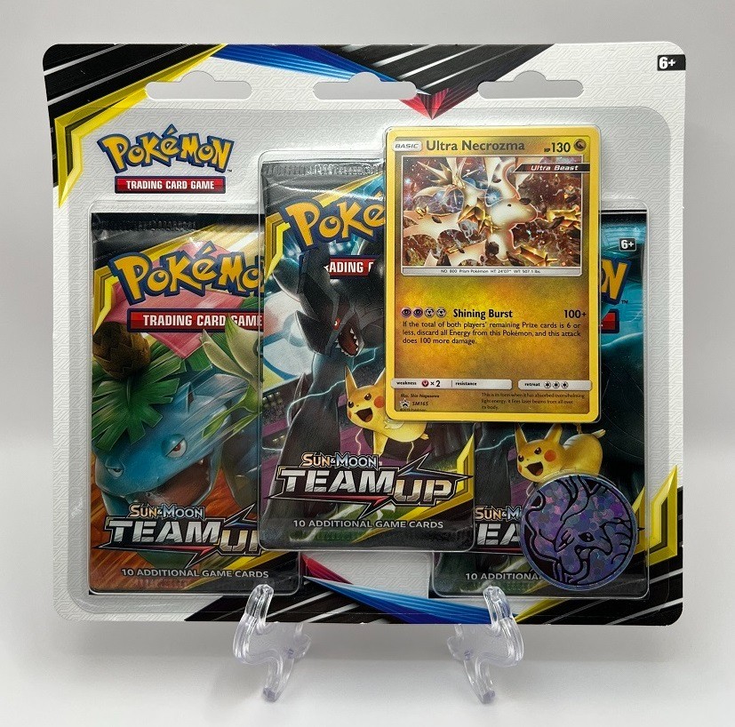 402909* Pokemon Sun & Moon Team Up Ultra Necrozma 3-Pack Blister