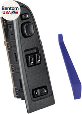 Master Power Window Switch Control Button  Bezel Compatible with 2003-2007 Chev