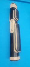 3X6 Whitten Pool Cue Case Black/Tan Exotic Lizard Print