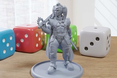 Mercurio House Caraval - 3D Printed Proxy Minifigure For Sci-Fi Miniature Tablet