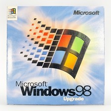 VINTAGE Microsoft Windows 98 Upgrade CD with Product Key