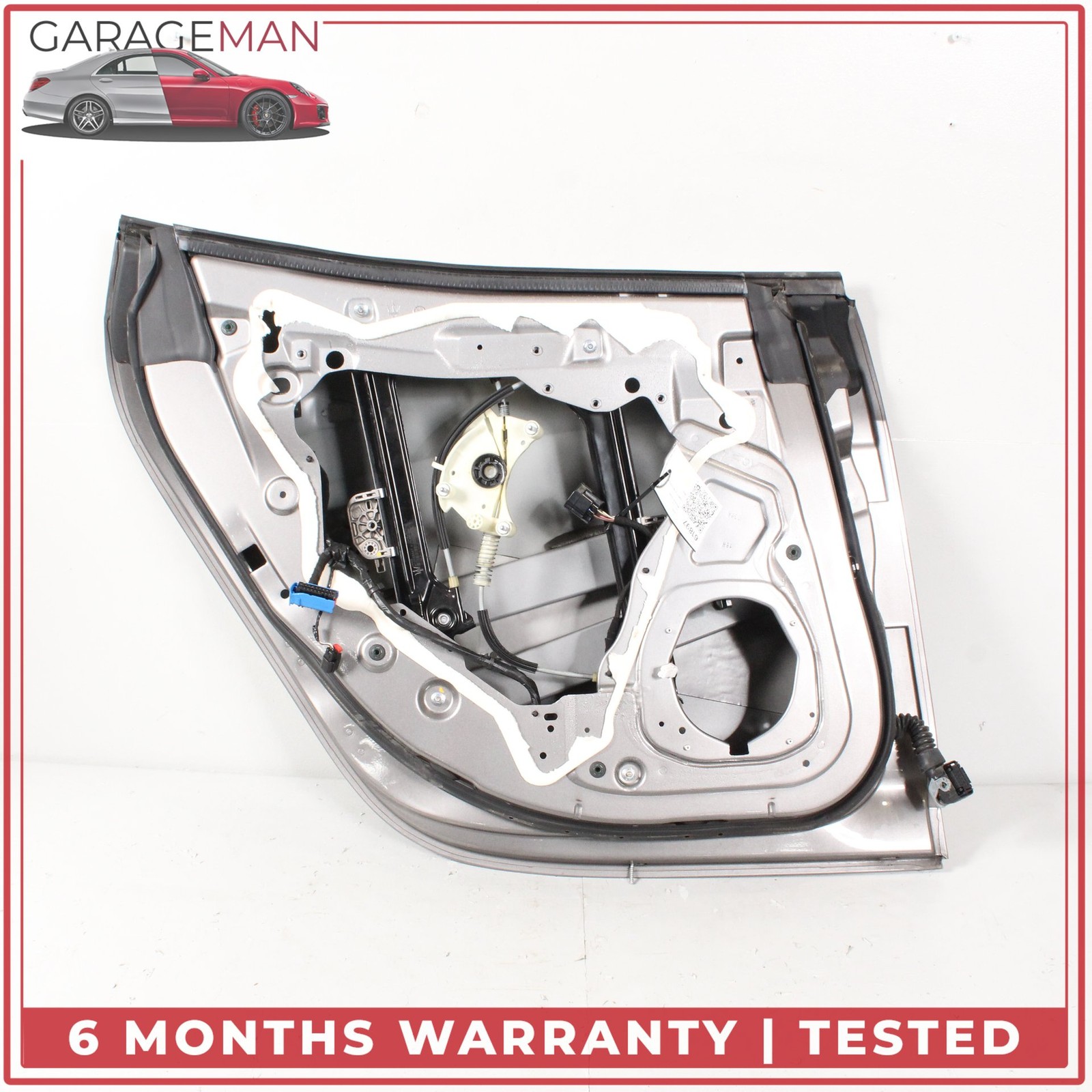 Maserati Ghibli 2014-2022 Rear Left Door frameworks Set Gray