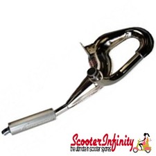 Exhaust Simonini Sports (Steel, Chrome, Aluminium) (Vespa T5)