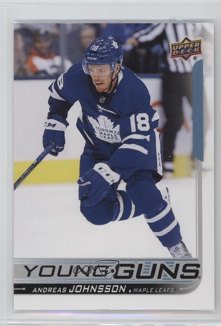 2018-19 Upper Deck Young Guns Jumbo Andreas Johnsson #492 Rookie RC 1o3