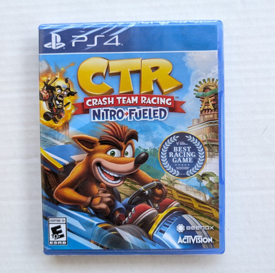 Crash Team Racing Nitro Fueled PS4 SEALED Sony PlayStation 4 CTR