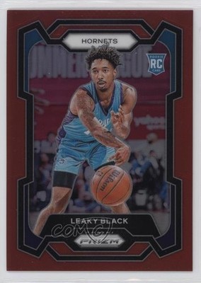 2023-24 Panini Prizm Red Prizm 65/299 Leaky Black #284 Rookie RC 7n6