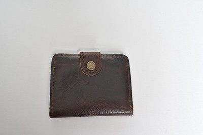 portland leather goods mini bifold wallet coldbrew