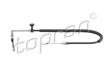 Center Topran-OE 631 757 cable pull, parking brake for Mercedes-Benz