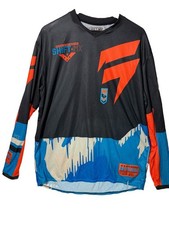 Shift MX Ride Club Motor Cross Lightweight Jersey X-Large Blue