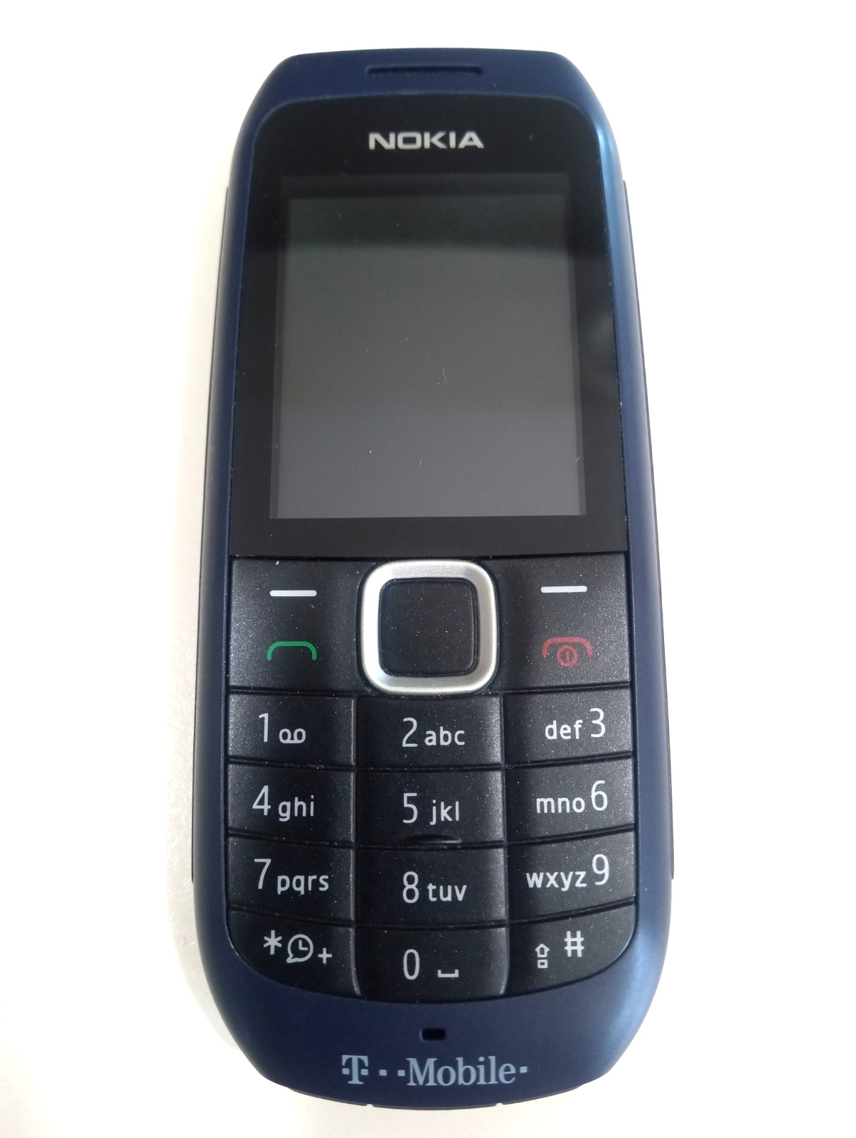 Nokia 1616-2c Black and Blue (  T-Mobile ) Cellular Phone