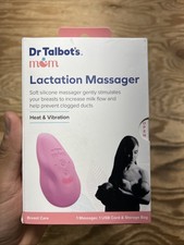 Dr Talbot's Mom Lactation Massager - Adjustable Heat and Vibration Modes