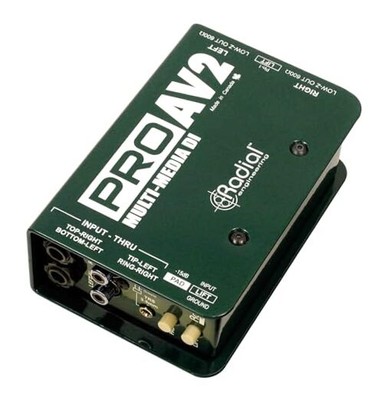 Radial Engineering ProAV2 Stereo Direct Box 