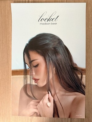Madison Beer Locket Authentic Numbered Listening Party Poster (#4438/4500)