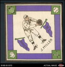 1914 B18 Blankets Dots Miller Purple Base Paths Cardinals VARIATION 6 - EX/MT