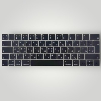 QWERTY Russisch Tastenkappen MacBook Pro Air A1932, A1989, A1990, A2159 Layout