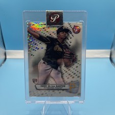 2023 Topps Pristine - Yerry De Los Santos #224 Pristine Pulsar Refractor (RC)