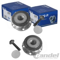 2X GSP Radlager Satz Hinten Beidseitig Passend FÜR Audi A4 Seat Exeo
