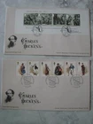 (F110) GB 2012 CHARLES DICKENS  REGULAR & MINI SHEET  FDC'S