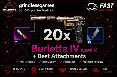 Arc Raiders   20x Burletta IV (Level 4)  (PS5 / Xbox / PC )