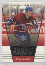 2002-03 Upper Deck Rookie Update 994/1500 Mike Komisarek #121 2o7