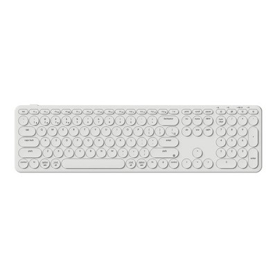 Keychron b5 pro-k8 toetsenbord (wit, us lay-out (qwerty), scissor