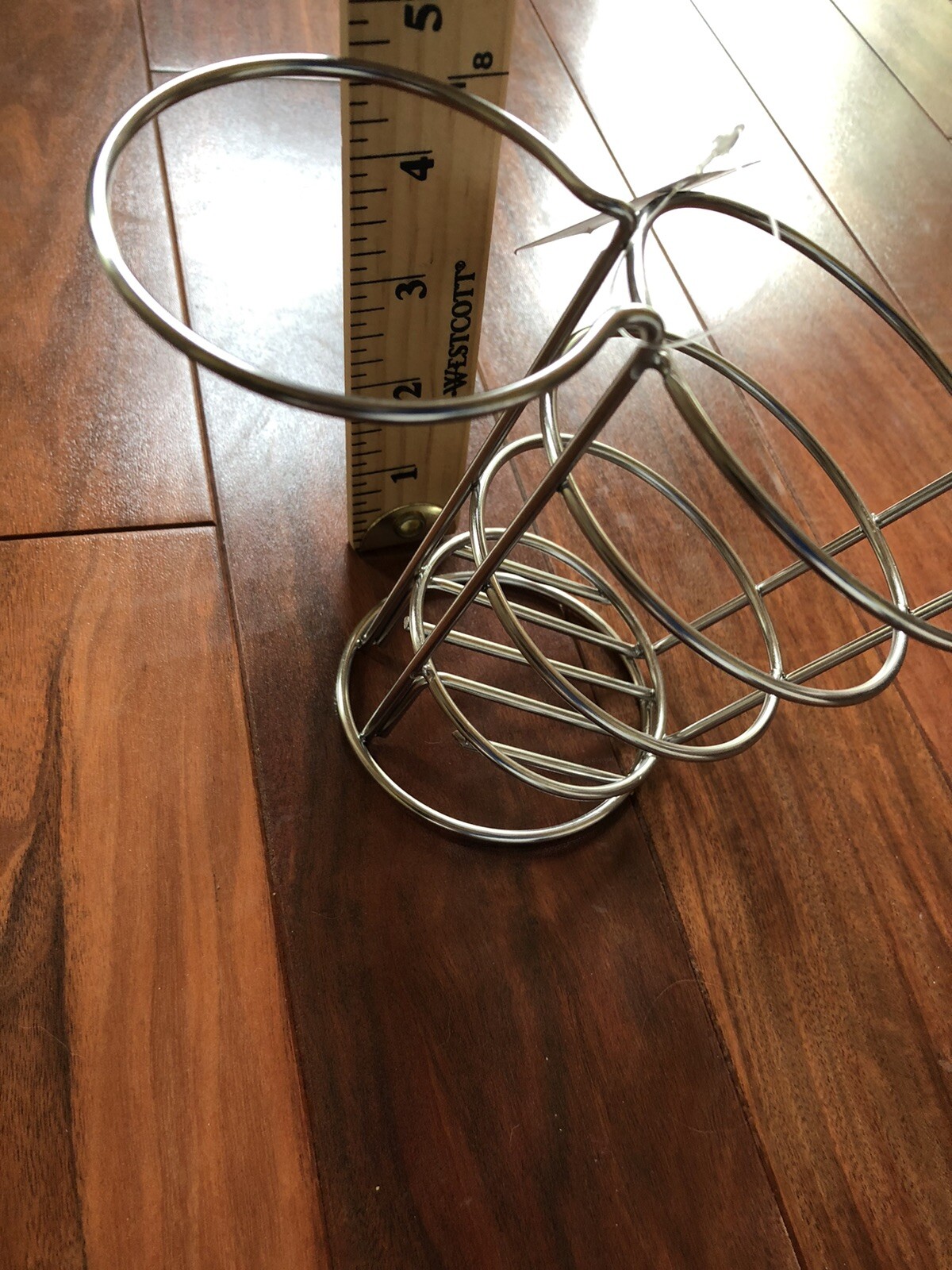 TABLECRAFT ~ MERANDA SIDE BASKET Serve sauce with your sides ~ Stainless Steel