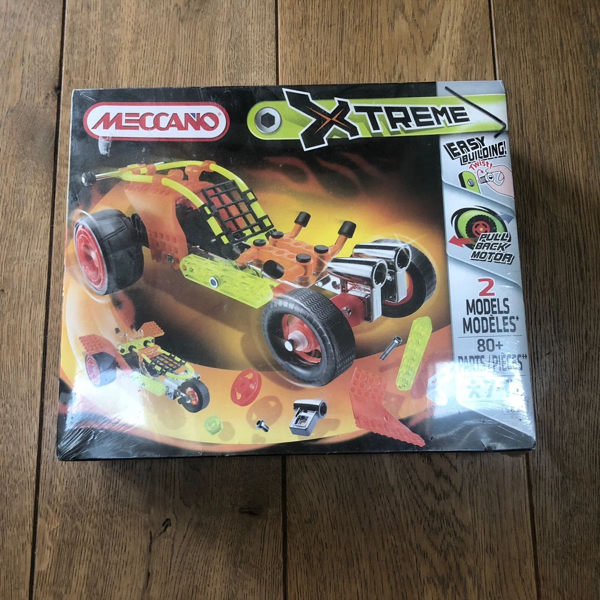Meccano Xtreme 2 Models 80 parts Age 7 12