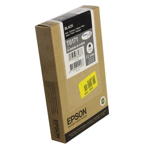 Cartouche d'encre Epson T6171 noir d'origine capacité de 100ml pour imprimante jet d'encre
