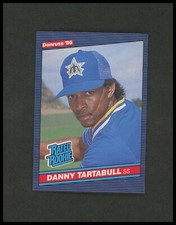 1986 Donruss #38 Danny Tartabull Rated Rookie Baseball Card - Sharp