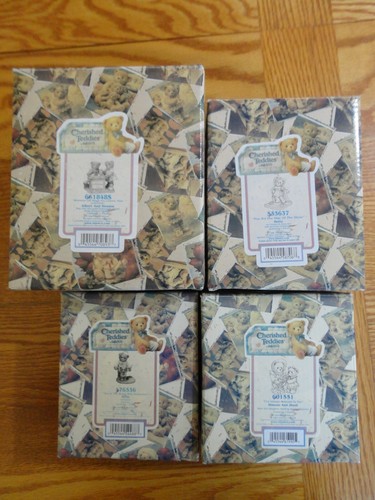 Lot of 4 Cherished Teddies Delia Bette Simone & Jhodi Albert & Susann Lemonade - Picture 2 of 10