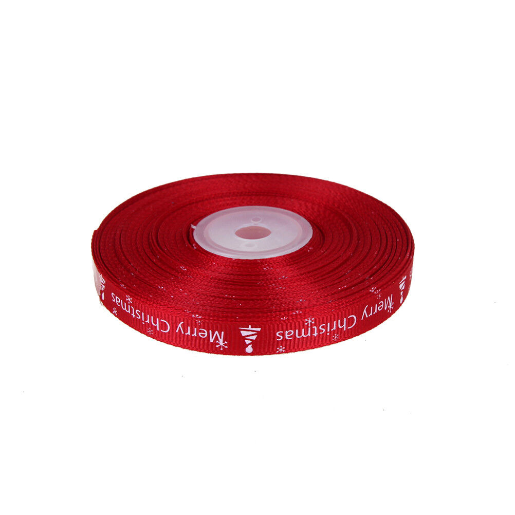 25yards Max 78% OFF Roll Satin Industry No. 1 Ribbon Gift Ne Merry Christmas Wrapping Happy