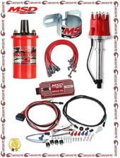 Msd Ignition Kit Incl. Distributor 6al Ignition Box Blaster 2 Coil For Chevy V8