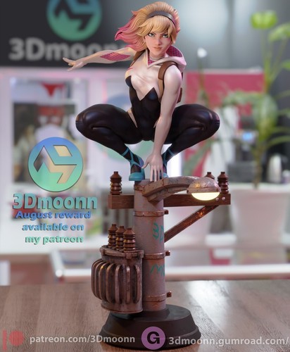 Kit modelo resina Spider Gwen impresión 3d sin pintar - Imagen 1 de 5