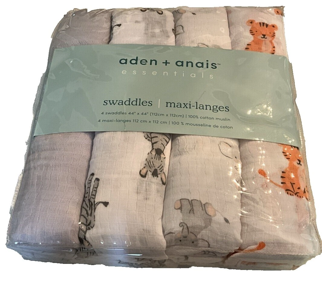 aden + anais Jungle Nursery Swaddling Blankets