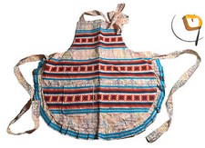 Seminole Native American Patchwork Apron Hand Made