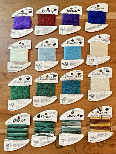 Menge 14+ Rainbow Gallery Nadelspitze Kreuzstich Stickband