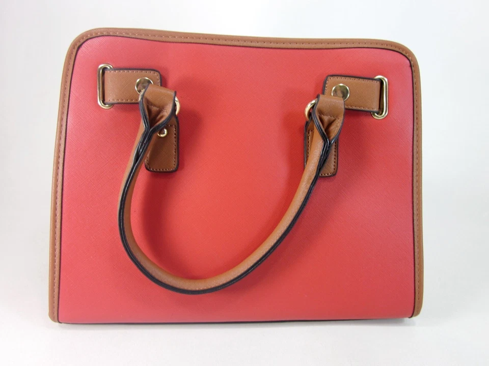 COLECCIÓN DS BY DASEIN MUJER MULTI BOLSILLOS BOLSO DE MANO CON CARTERA, ROJO, NUEVO Foto 2 de 4