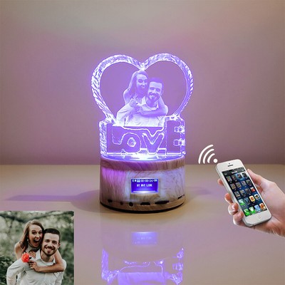 personalized bluetooth night light