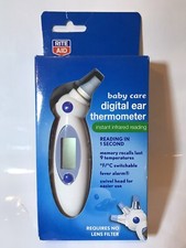 Rite Aid Baby Care Digital Ear Thermometer. Easy to Use NEW