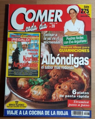 Revista Comer cada día Nº 28 - Albóndigas el sabor mas redondo