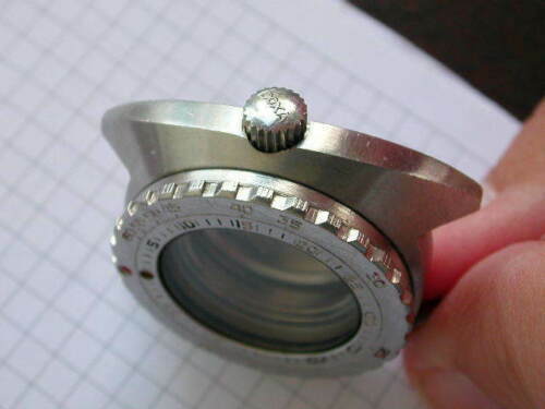 DOXA Sub 200 NYMPH Ø 32mm CASE & Crystal & Crown -lady Divers watch . - Imagen 8 de 10