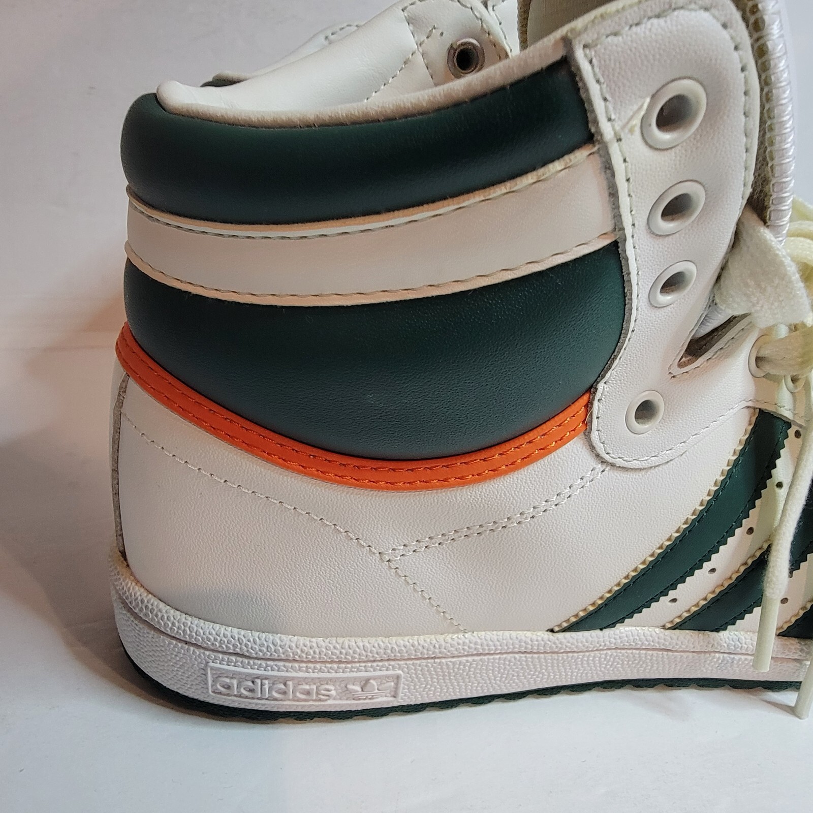 Adidas Originals Top Ten High Miami Hurricanes White … Gem