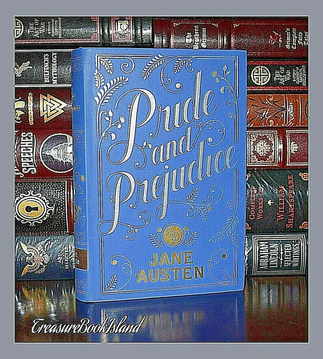 NEW PRIDE and PREJUDICE By Jane Austen Brand Soft Leather