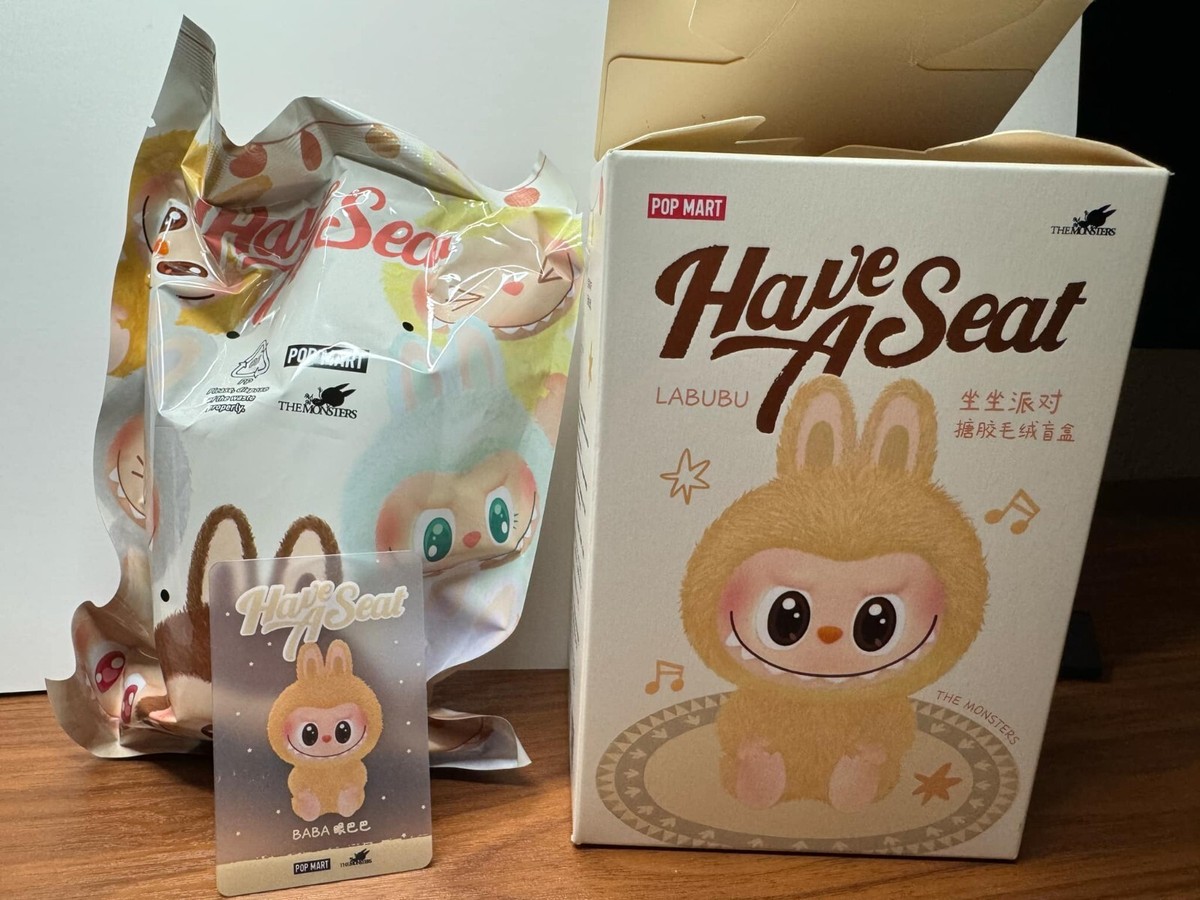 【正規品】POPMART LABUBU THE MONSTERS BABA AUTHENTIC POP MART LABUBU The Monsters Have A Seat Baba