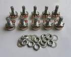 10pcs Audio 500K Electric Guitar Mini Pots Short Split Shaft Potentiometer A500K