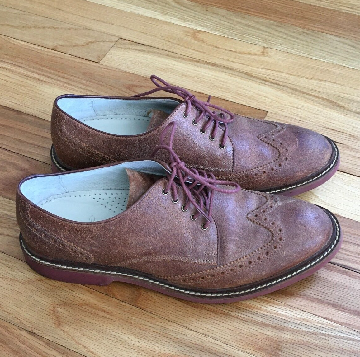 Cole Haan Nik Air Men\'s Wingtip Oxfords Dress Shoes Size 10.5 M Leather C10190 Cole Haan Men main image 4