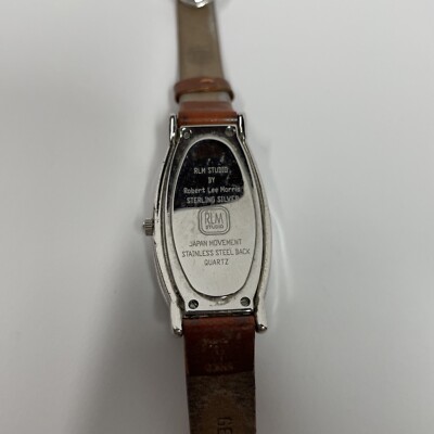 RLM studio sterling watch by Robert Lee Morris New Battery  display picture 2