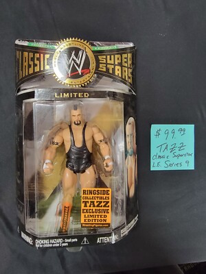 WWE Jakks Classic Superstars TAZZ RINGSIDE EXCLUSIVE Series 9 ECW NEW